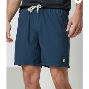 VUORI Men's KORE LINED SHORT 7” BLUE COLOR SIZE SMALL WAIST 14.5”